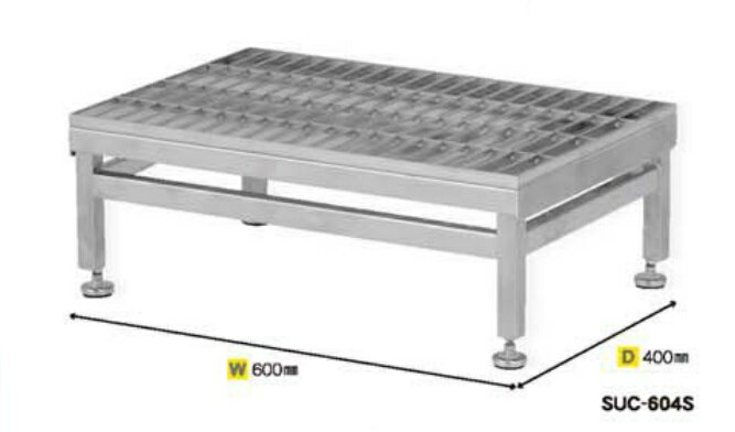 【ポイント5倍】【直送品】 アルインコ グレーチング作業台 SUC-604S ステンレス製