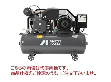 【ポイント10倍】【直送品】 アネスト岩田 コンプレッサ レシプロ：給油式 TLP110EG-10 200/220V 60Hz (TLP110EG-10M6) オイル式タンクマウント【特価】 【大型】