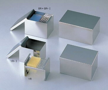 アズワン チップラック＆ラック収納滅菌ボックス 5-3106-02 《ライフサイエンス・分析》