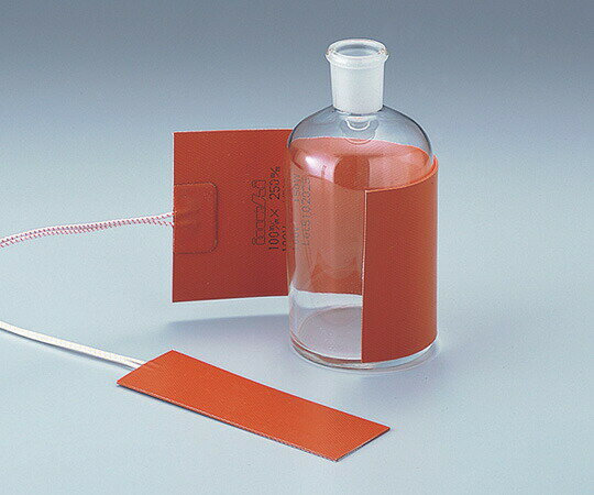 アズワン シリコンラバーヒーター 100X200 (1-131-04) 《研究・実験用機器》