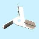 アズワン トルネード用撹拌羽根 T-80 (1-5505-04) 《研究・実験用機器》