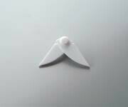 【ポイント10倍】アズワン テフロン被覆撹拌棒(羽根付き) 交換用羽根(80mm) 7-233-11 《研究・実験用機器》