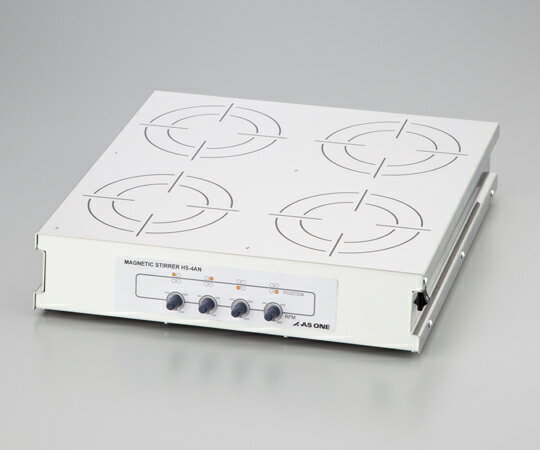【ポイント10倍】【直送品】 アズワン マグネチックスターラー HS-4AN (2-4993-01) 《研究・実験用機器》