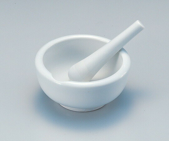 【ポイント5倍】アズワン 磁製乳鉢 (乳棒付) 6-549-03 《研究・実験用機器》