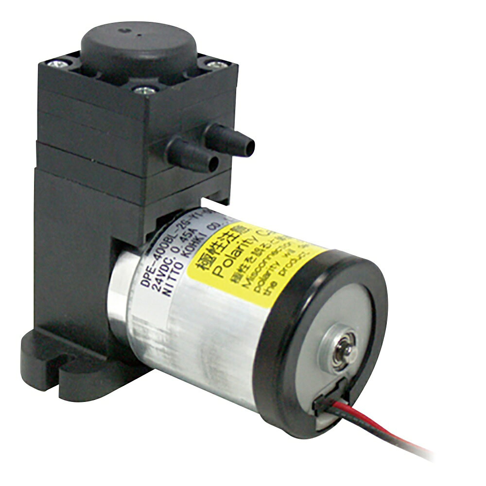 アズワン 小型液体ダイアフラムポンプ DPE-400BL-2G-Y1-DC24V (1-2396-02) 《研究・実験用機器》