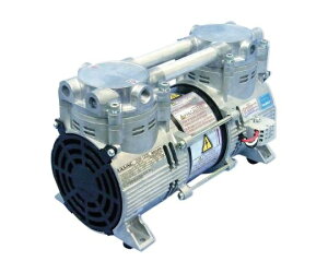 【ポイント10倍】【直送品】 アズワン ドライ真空ポンプ(揺動ピストン型) DOP-120SY (1-4146-07) 《研究・実験用機器》