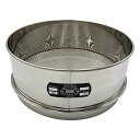 【ポイント5倍】アズワン ステンレスふるい φ300×100mm 目開き 2.80mm 5-3295-23 《研究・実験用機器》