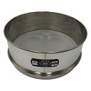 【ポイント10倍】【直送品】 アズワン ステンレスふるい φ300×100mm 目開き 38μm 5-3295-51 《研究・実験用機器》