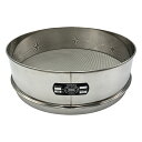 【ポイント10倍】アズワン ステンレスふるい φ400×100mm 目開き 1.40mm 5-3296-27 《研究・実験用機器》