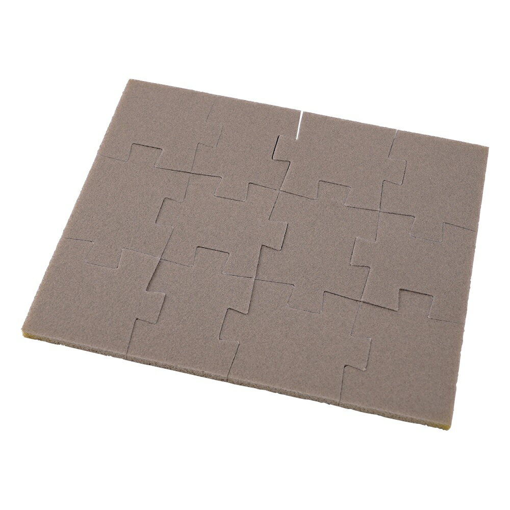 【ポイント10倍】アズワン スポンジ研磨材 ジグゾーパズル型 5084JIG (2-7696-09) 《研究・実験用機器》
