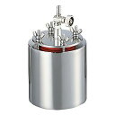 【直送品】 アズワン ステンレスポットミル(真空バルブ付) 1000V (3-783-02) 《研究・実験用機器》