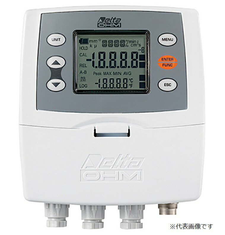 【直送品】 アズワン 温湿度トランスミッタデータロガー AC・DC両電源 HD2717T.DR/24 (1-3556-02) 《計測・測定・検査》