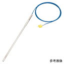 アズワン Kシース熱電対(高温度・インコネル(R)タイプ)φ6.4mm 300mm 1-3945-01 《計測・測定・検査》