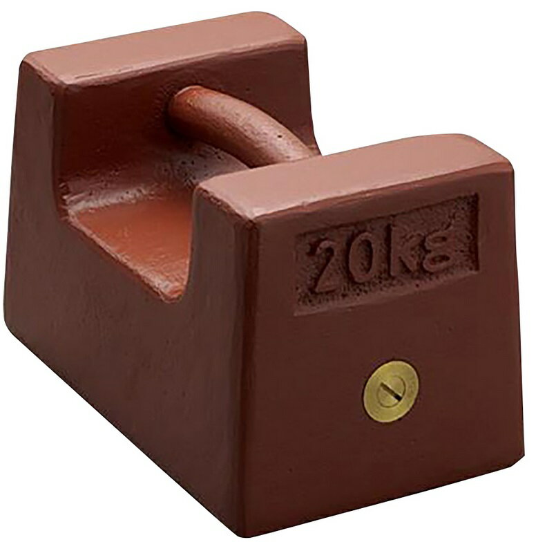 【ポイント5倍】【直送品】 アズワン 枕型分銅 M1RF-20KA 20kg 2-441-01 《計測・測定・検査》