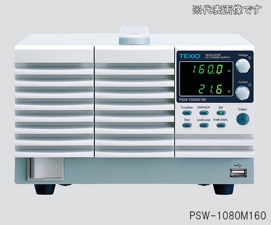 【ポイント5倍】【直送品】 アズワン 直流安定化電源(ワイドレンジ) PSW-1080H800 (1-3889-25) 《計測・測定・検査》