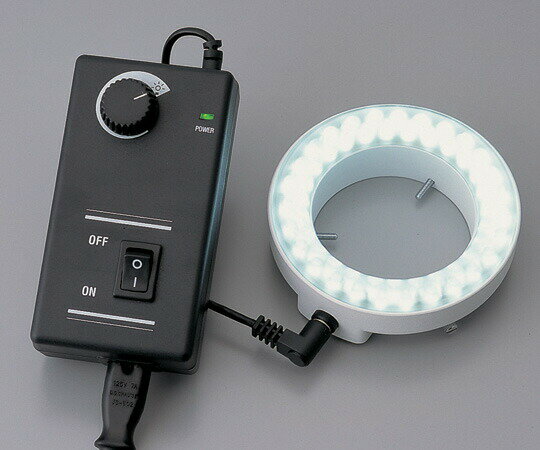 《顕微鏡・顕微鏡関連品》《仕様》●型番 MIC-199●照明部サイズ（内径×外径） φ60.5×φ93.5mm特長・長寿命（20000時間）のLED光源です。・調光時も色温度が変化しません。仕様・光量調節：0〜100％・定格入力電圧：AC100〜240V 50/60Hz・出力電圧：DC12.8V（MAX）・出力電流：280mA・最大照度：25000lux ・コントロール部サイズ：60×33×108mm（《顕微鏡・顕微鏡関連品》《仕様》●型番 MIC-199●照明部サイズ（内径×外径） φ60.5×φ93.5mm特長・長寿命（20000時間）のLED光源です。・調光時も色温度が変化しません。仕様・光量調節：0〜100％・定格入力電圧：AC100〜240V 50/60Hz・出力電圧：DC12.8V（MAX）・出力電流：280mA・最大照度：25000lux ・コントロール部サイズ：60×33×108mm（突起部除く）