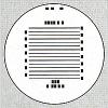 アズワン スケール・ルーペ目盛板 10×用 PS-3 2-191-03 《計測・測定・検査》(4)