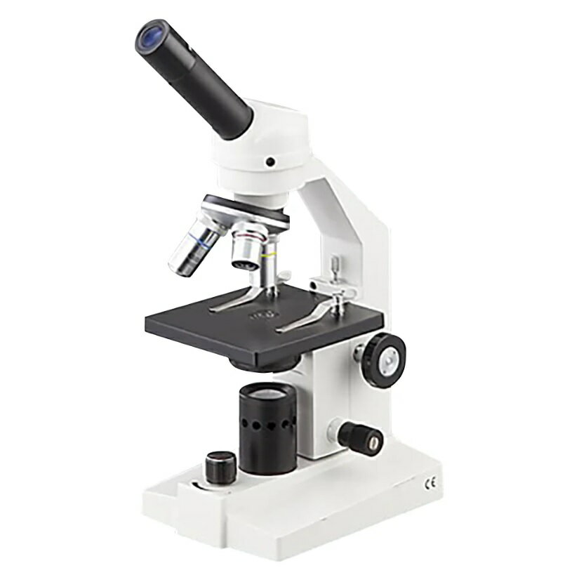 【ポイント5倍】【直送品】 アズワン 充電式生物顕微鏡 M-100FL-LED (1-3445-01) 《計測・測定・検査》