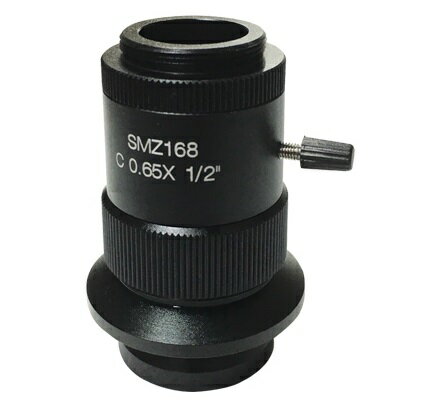 【ポイント10倍】アズワン LEDズーム実体顕微鏡用Cマウントアダプタ 2/3 SCM065X (3-6690-14) 《計測・測定・検査》