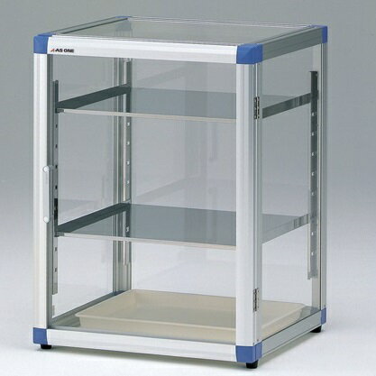 【ポイント10倍】【直送品】 アズワン スタンダードデシケーターBG ステンレス棚・ゴム足付き SD-BG2S ..