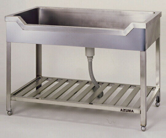 【ポイント5倍】【直送品】 アズワン 流し台(舟型シンク) KF-1500 (1-8948-03) 《実験設備・保管》 【..