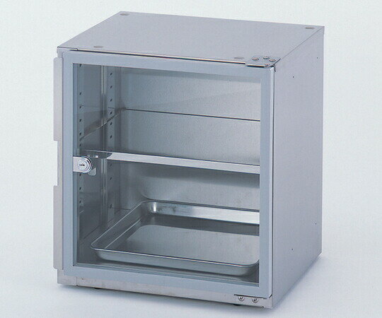 【直送品】 アズワン スタンダードステンレス小型デシケーター 400×350×436mm SCD-1L (2-7910-01) 《実..