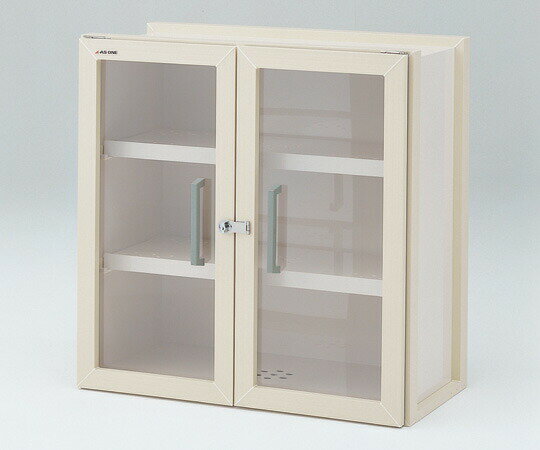 【直送品】 アズワン PVC薬品庫(上段用)900×450×900mm NB-990PV (2-8069-05) 《実験設備・保管》 【大..