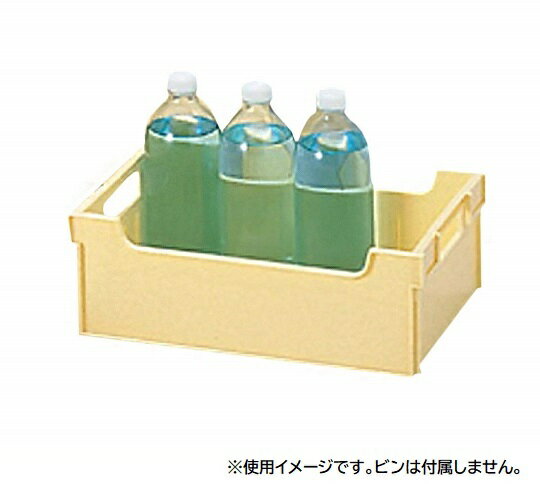 【ポイント10倍】アズワン 薬品コンテナー 234×337×113mm 持ち手付き BC-2Y (3-181-02) 《実験設備・保..