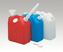 【ポイント5倍】アズワン 廃液回収容器角型 赤 20L ノズル・ロート付 5-085-03 《実験設備・保管》