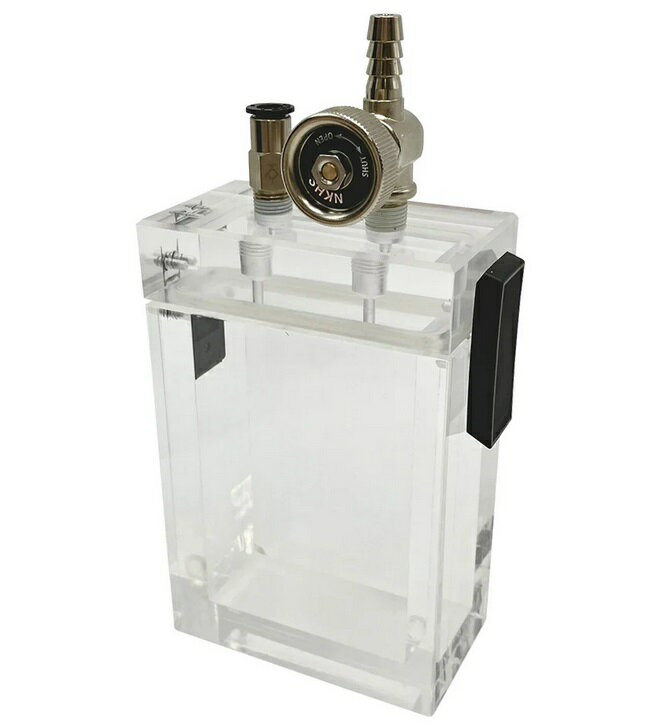 【ポイント10倍】アズワン 小型真空デシケーター 60×25×90mm 角90型 2-4920-07 《実験設備・保管》