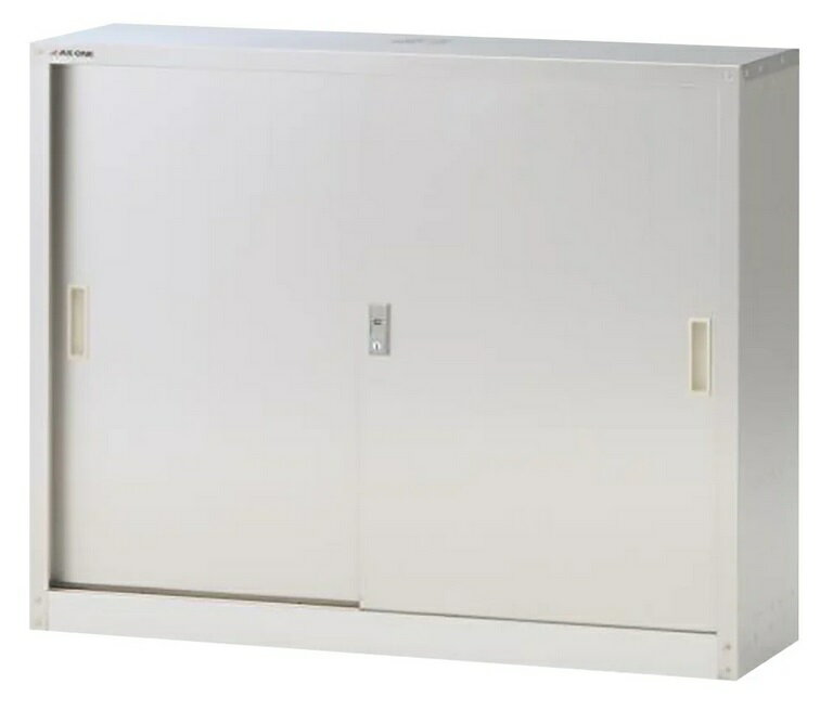 【ポイント10倍】【直送品】 アズワン スリム薬品保管庫(平棚・引違扉) SC-100FH (3-1486-01) 《実験設..