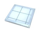 アズワン 交換用除塵フィルターL型用 3-4064-27 《実験設備・保管》