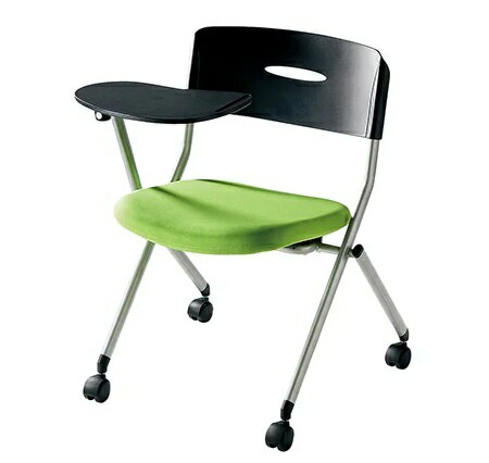 【ポイント10倍】【直送品】 アズワン メモ台付きチェア グリーン 435×460×445mm SNC-ST6MAG (3-5168-0..