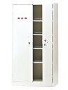 【ポイント10倍】【直送品】 アズワン 薬品保管庫 950×450×1790mm 36DR・OW (3-5309-23) 《実験設備・保管》 【大型】