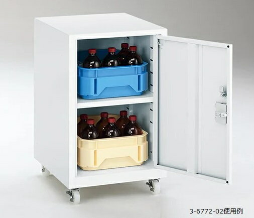 【ポイント10倍】【直送品】 アズワン 薬品トレーユニット(UT-Lab.)400×450×652mm 右扉 SPBT-UTCR (3-6772-02) 《実験設備・保管》 【大型】