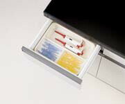 アズワン 実験台引出しトレー 260×350×45mm スクエア3 3-5340-01 《実験設備・保管》