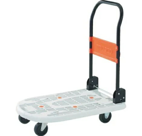 【ポイント10倍】【直送品】 アズワン 樹脂台車 カルティオ(スチールハンドルタイプ) MPK-720-W (2-393..