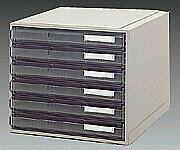 【直送品】 アズワン A3カセッター(引出6段) A3-222 (3-274-11) 《実験設備・保管》 【大型】