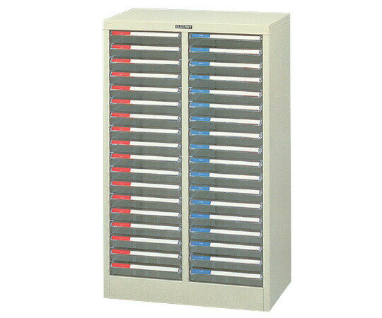 【ポイント5倍】【直送品】 アズワン フロアーケース 537×341×880mm A4-36P (3-286-04) 《実験設備・保..