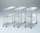 【直送品】 アズワン スキマワゴン 750×300×800mm C 3-5657-03 《実験設備・保管》 【大型】