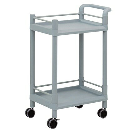 【ポイント5倍】アズワン モバイルストレージカート 2段 598×370×870mm(ガード枠・ハンドル付) MSO11G ..