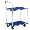 【ポイント10倍】【直送品】 アズワン スチール台車 耐荷重150kg 725×470×785mm 組立式 SHTW150 (3-6579-11) 《実験設備・保管》 【大型】