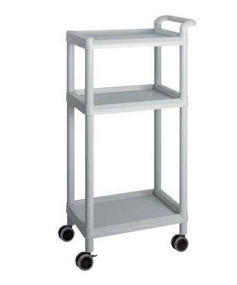 【ポイント5倍】アズワン モバイルイージーカート(トールタイプ/レギュラー31)3段 グレー ME31A (3-664..