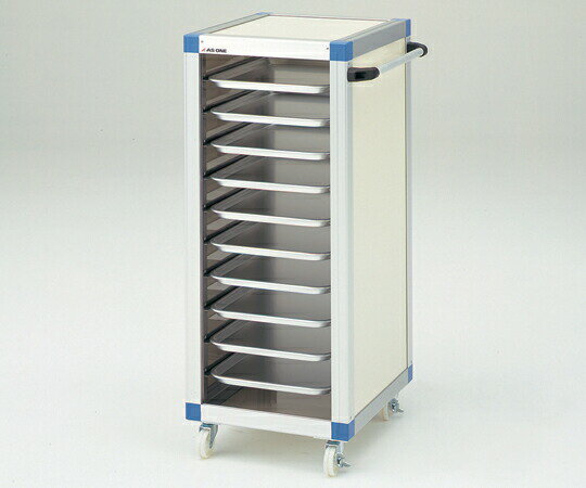 【ポイント5倍】【直送品】 アズワン アルミトレーワゴン S1型 6-6676-11 《実験設備・保管》 【大型】