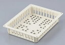 【ポイント5倍】アズワン アルティアバスケット 400×300×75mm アイボリー HAB75 (8-2176-13) 《実験設備・保管》