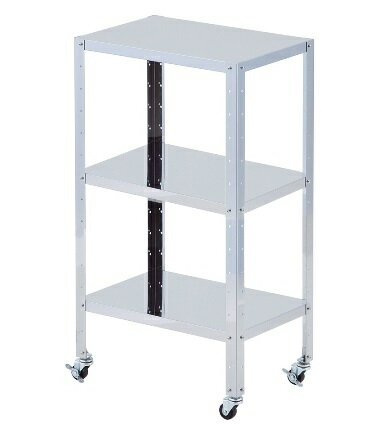 【ポイント10倍】アズワン ステンレスワゴン レギュラー3段 8-4771-02 《実験設備・保管》