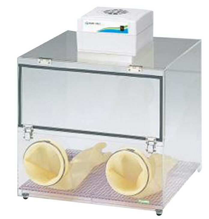 【ポイント5倍】【直送品】 アズワン パソリナクリーングローブボックス コンセント付き ACB-1ADPC (1-..