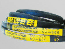 【直送品】 バンドー 省エネパワーエース 3V710 (3V-710) 《省エネVベルト》