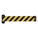 【ポイント10倍】【直送品】 中発販売 Reelex 自動巻きバリアリールWide (シート幅120mm) 黄/黒 BRS-1205A(4)