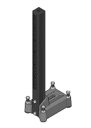 【ポイント10倍】【直送品】 コンセック □59ポールベース SB-594-800 (000010332)